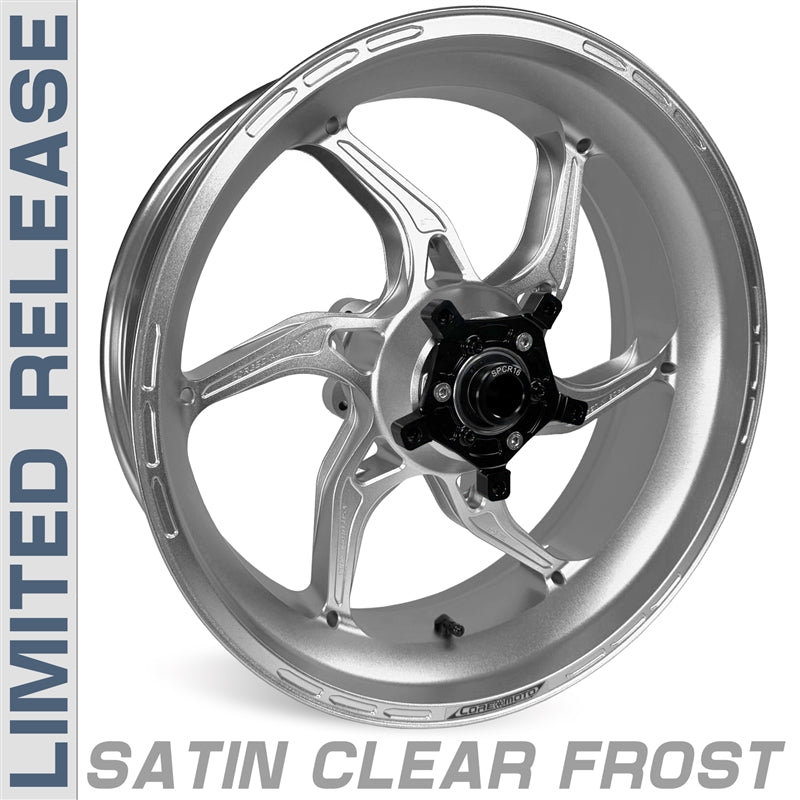 Core Moto Apex-6 Forged Wheel - Satin Clear Frost