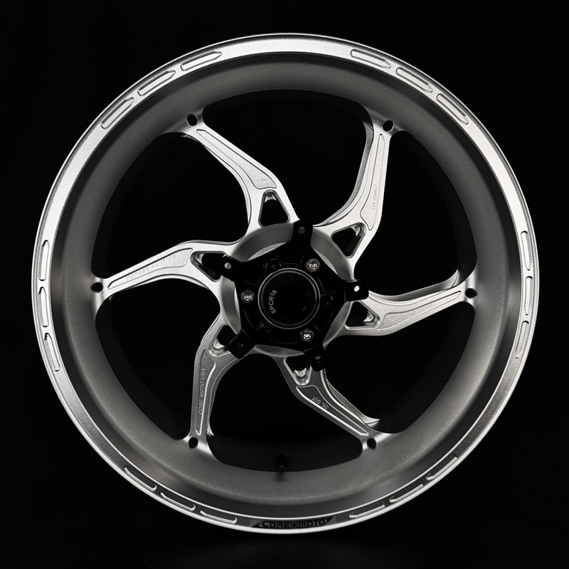 Core Moto Apex-6 Forged Wheel - Satin Clear Frost
