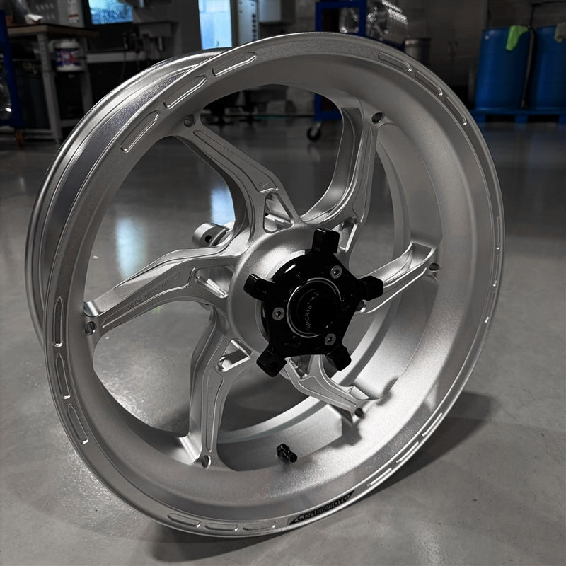 Core Moto Apex-6 Forged Wheel - Satin Clear Frost