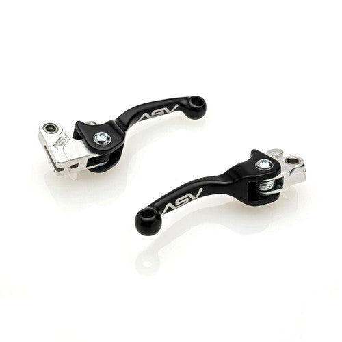 ASV F2 Dirt Clutch and Brake Lever Pair Pack for Braktec Master Cylinders # BCF23333