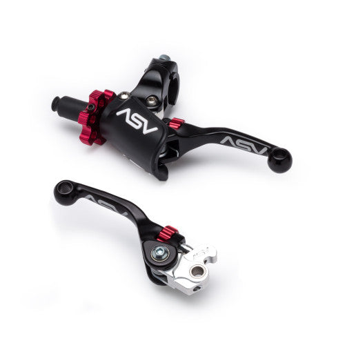 ASV F4 PRO Clutch and Brake Lever Pair Pack w/ Perch (For Yamaha) # BCF40106YPX