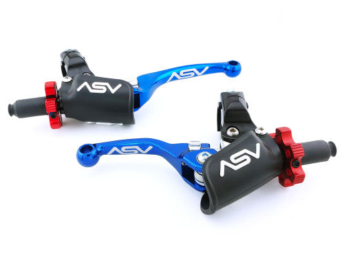 ASV F4 PRO Cable Clutch and Brake Lever Pair Pack w/ Perch (For Yamaha) # BCF40506YPX