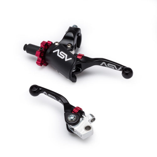 ASV F4 PRO Clutch and Brake Lever Pair Pack w/ Perch (For Yamaha) # BCF41306YPX