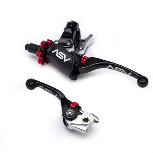 ASV F4 PRO Clutch and Brake Lever Pro Pack w/ Hot Start Perch # BCF41506PH