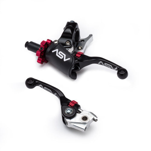 ASV F4 PRO Clutch and Brake Lever Pro Pack w/ Hot Start Perch # BCF41506PH