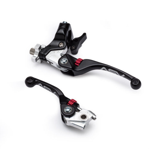 ASV F4 Series Clutch and Brake Lever Pair Pack w/ Hot Start Perch # BCF41506SH