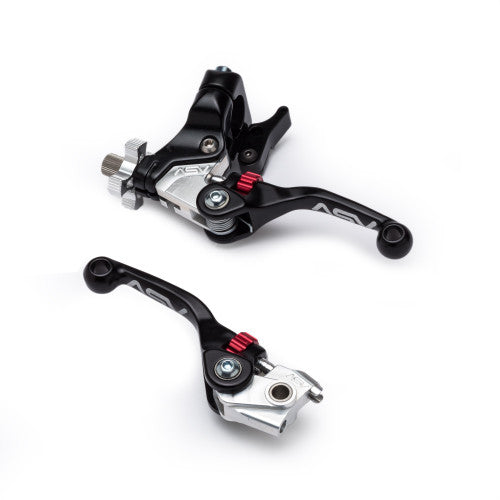 ASV F4 Series Clutch and Brake Lever Pair Pack w/ Hot Start Perch # BCF41506SH