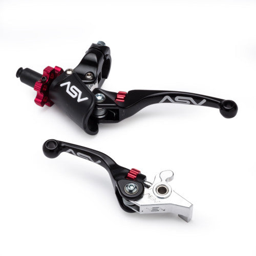 ASV F4 PRO Clutch and Brake Lever Pair Pack w/ Perch # BCF42506PX