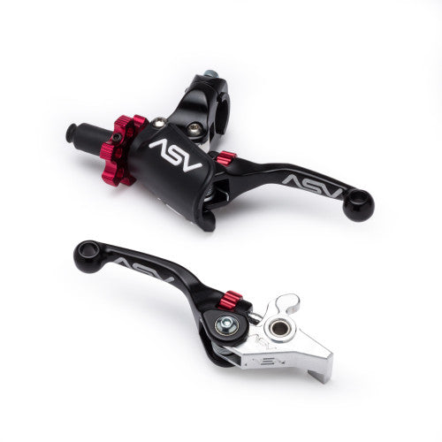 ASV F4 PRO Clutch and Brake Lever Pair Pack w/ Perch # BCF42506PX