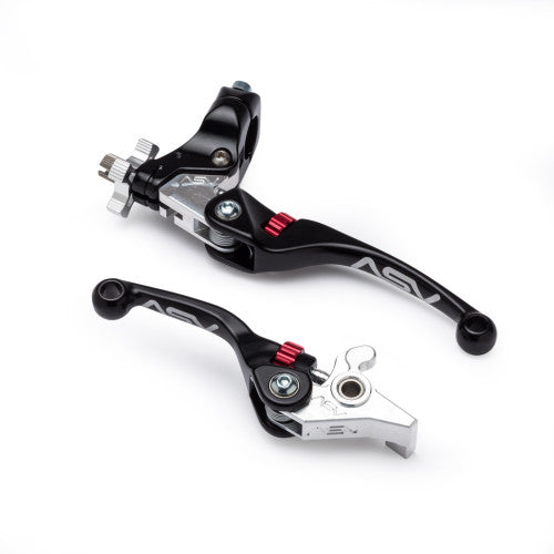 ASV F4 Series Brake and Clutch Lever Pair Pack w/ Perch # BCF42506SX