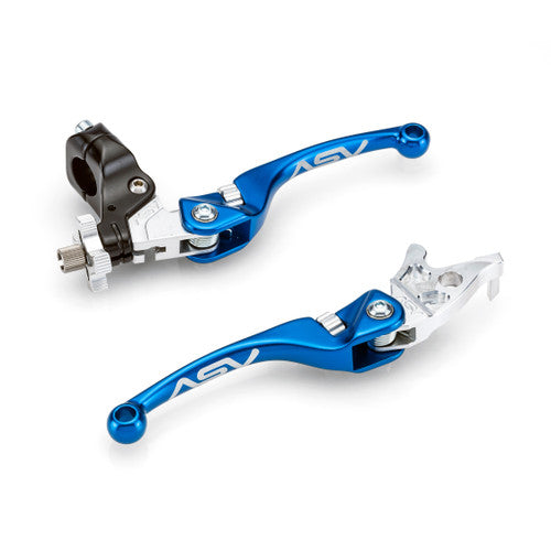 ASV F4 Series ATV Clutch and Brake Lever Pair Pack w/ Perch (For Yamaha) # BCF4A106YSX