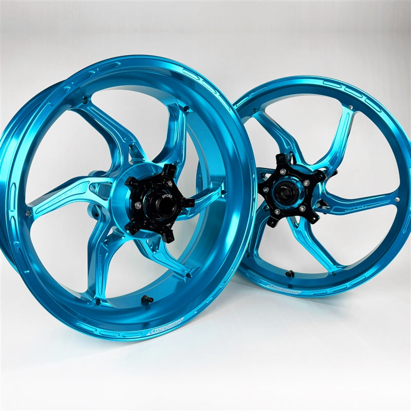 Core Moto Apex-6 Forged Wheel - Gloss Arctic Blue