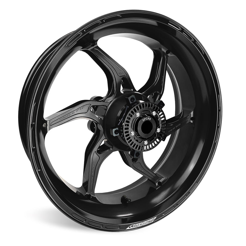 Core Moto Apex-6 Forged Wheel - Gloss Black