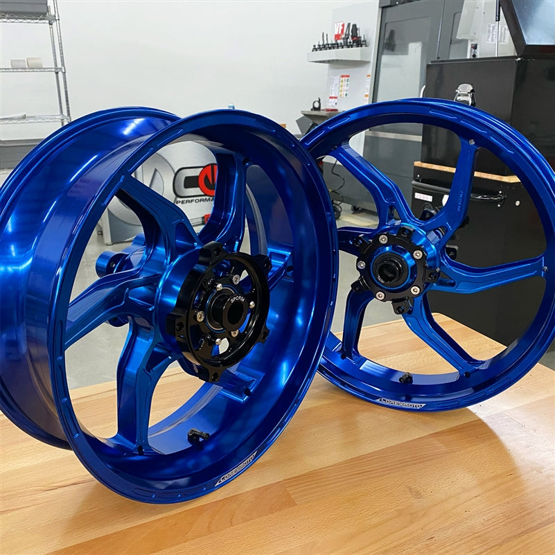 Core Moto Apex-6 Forged Wheel - Gloss Blue