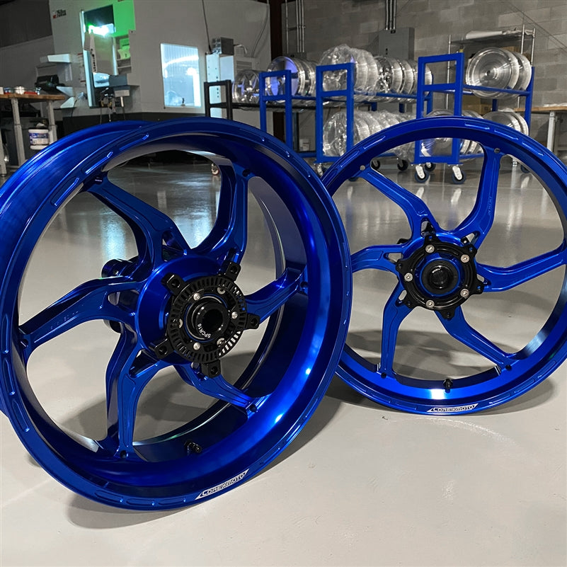 Core Moto Apex-6 Forged Wheel - Gloss Blue