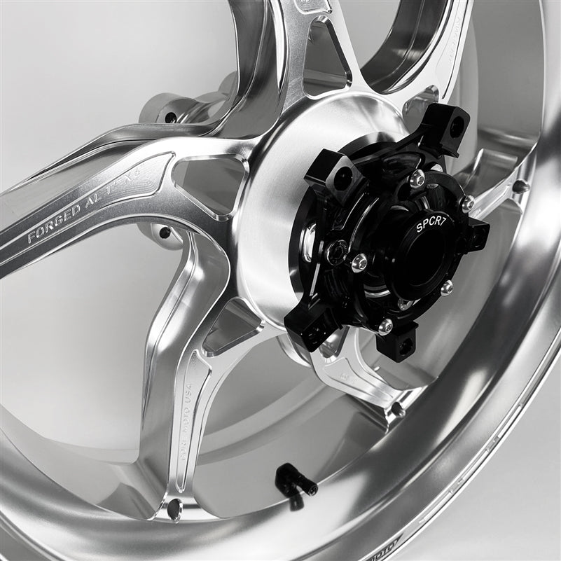 Core Moto Apex-6 Forged Wheel - Gloss Clear Bright
