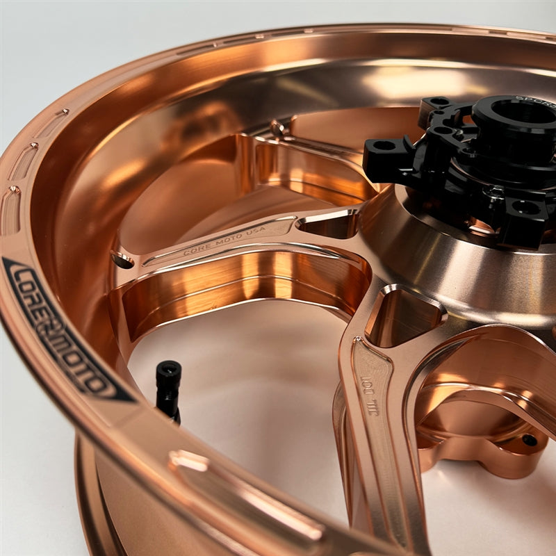 Core Moto Apex-6 Forged Wheel - Gloss Copper