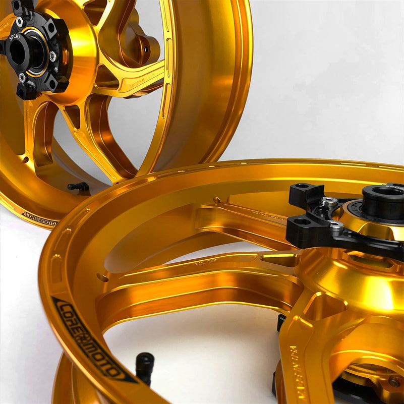 Core Moto Apex-6 Forged Wheel - Gloss Gold