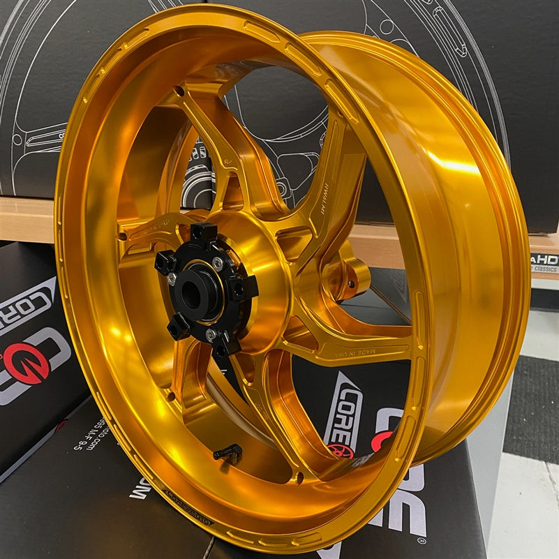 Core Moto Apex-6 Forged Wheel - Gloss Gold