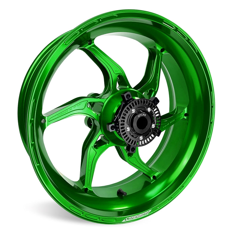 Core Moto Apex-6 Forged Wheel - Gloss Green