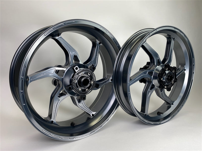 Core Moto Apex-6 Forged Wheel - Gloss Ti Gray