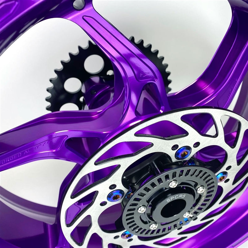 Core Moto Apex-6 Forged Wheel - Gloss Purple