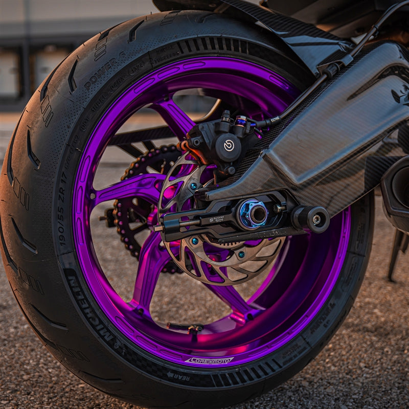 Core Moto Apex-6 Forged Wheel - Gloss Purple