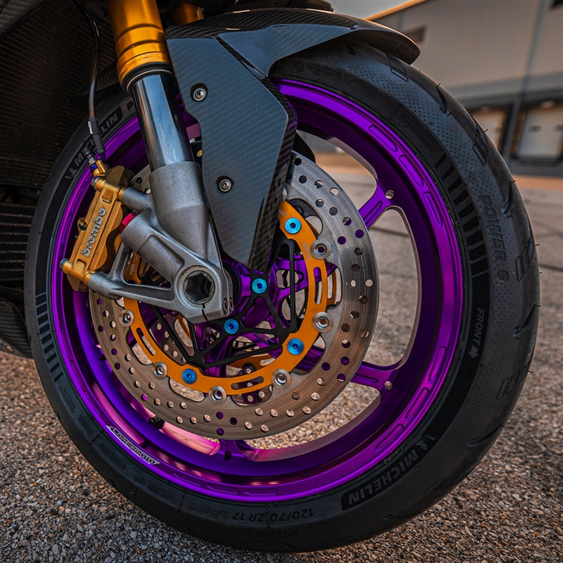 Core Moto Apex-6 Forged Wheel - Gloss Purple