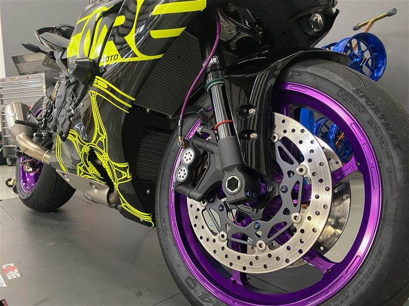 Core Moto Apex-6 Forged Wheel - Gloss Purple