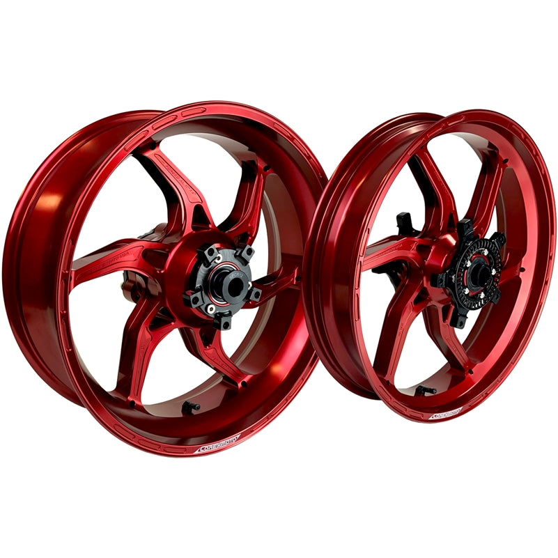 Core Moto Apex-6 Forged Wheel - Gloss Red