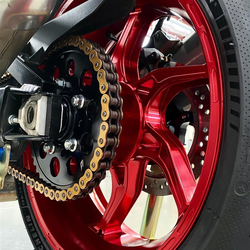 Core Moto Apex-6 Forged Wheel - Gloss Red