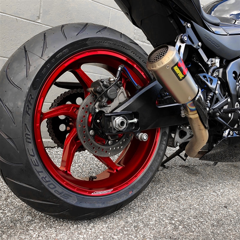 Core Moto Apex-6 Forged Wheel - Gloss Red