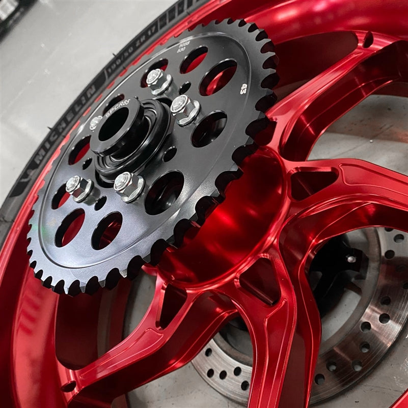 Core Moto Apex-6 Forged Wheel - Gloss Red