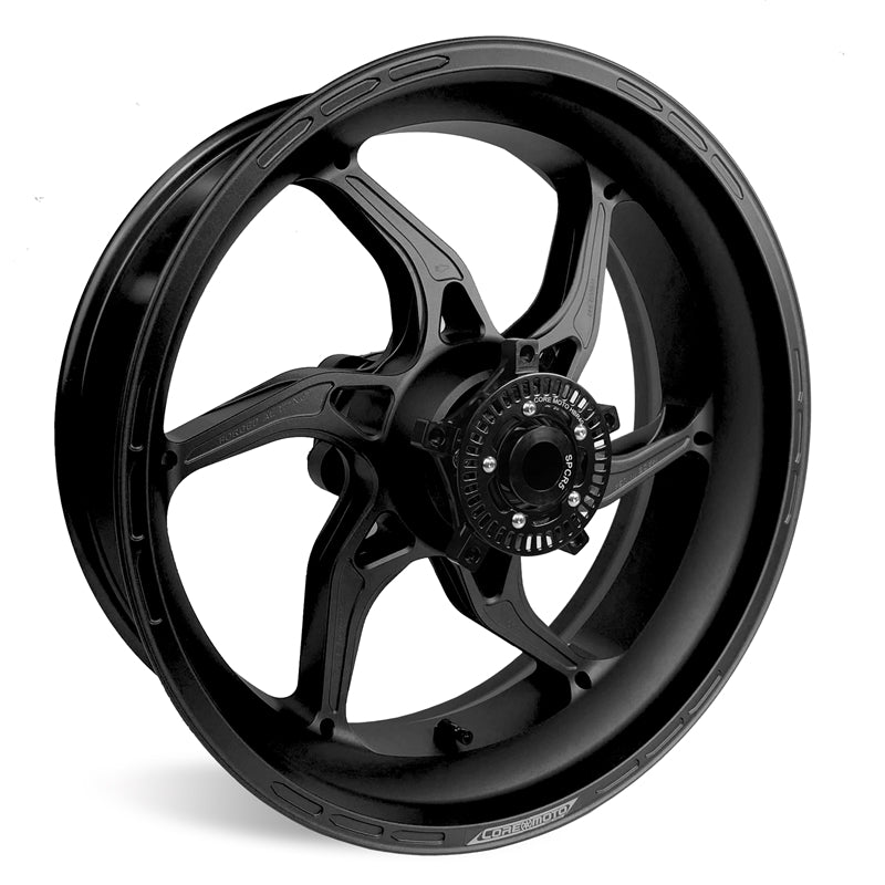 Core Moto Apex-6 Forged Wheel - Satin Black