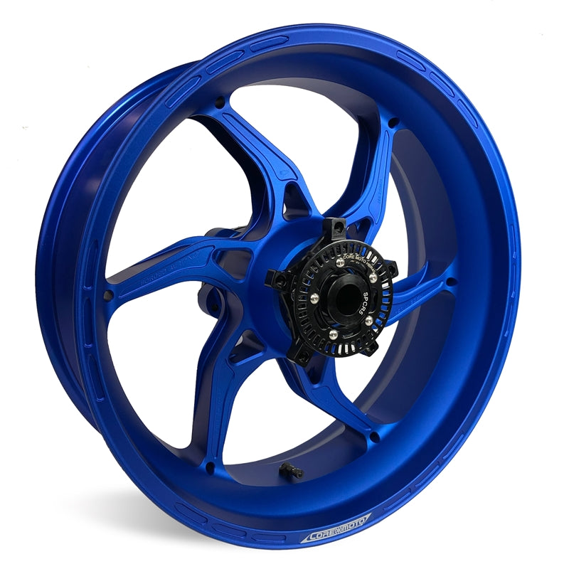 Core Moto Apex-6 Forged Wheel - Satin Blue