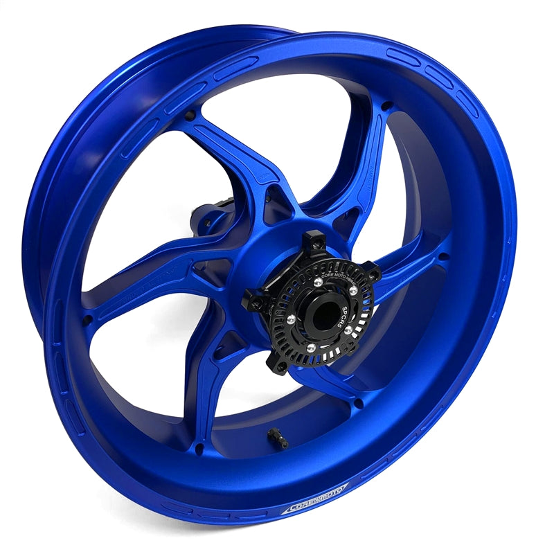 Core Moto Apex-6 Forged Wheel - Satin Blue
