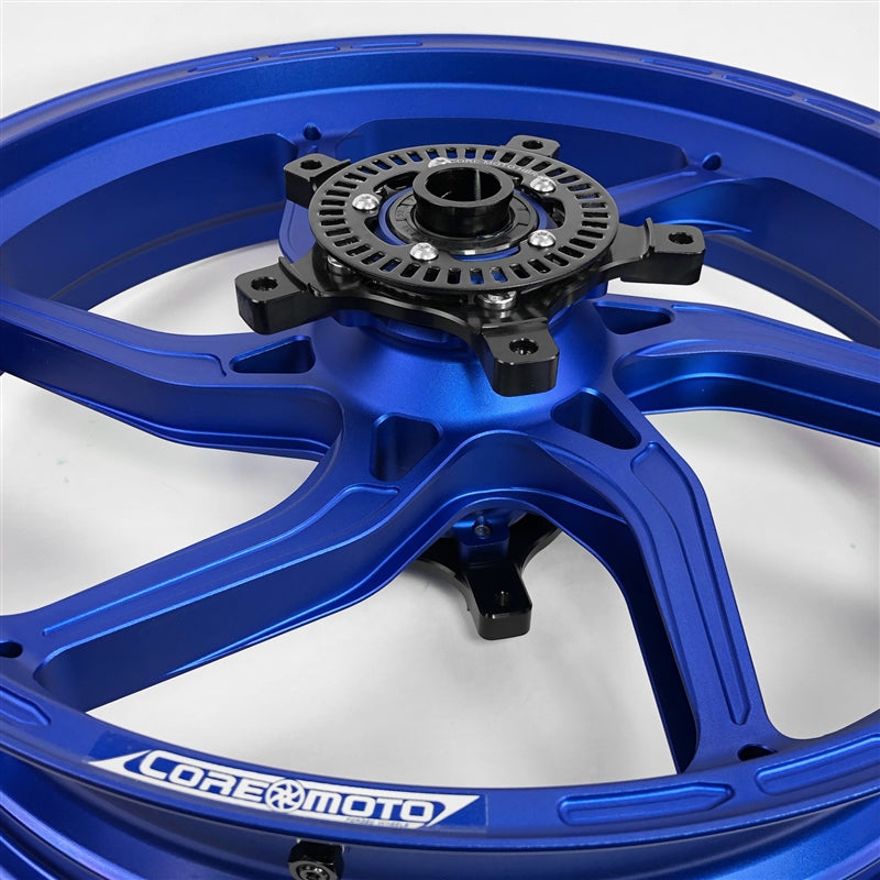 Core Moto Apex-6 Forged Wheel - Satin Blue