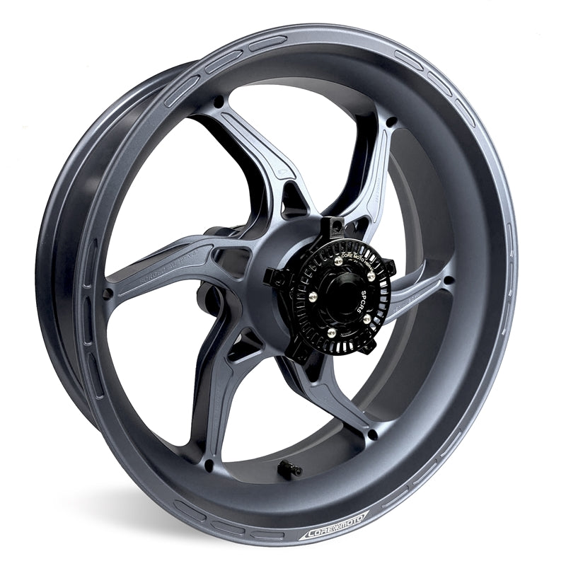 Core Moto Apex-6 Forged Wheel - Satin Gray