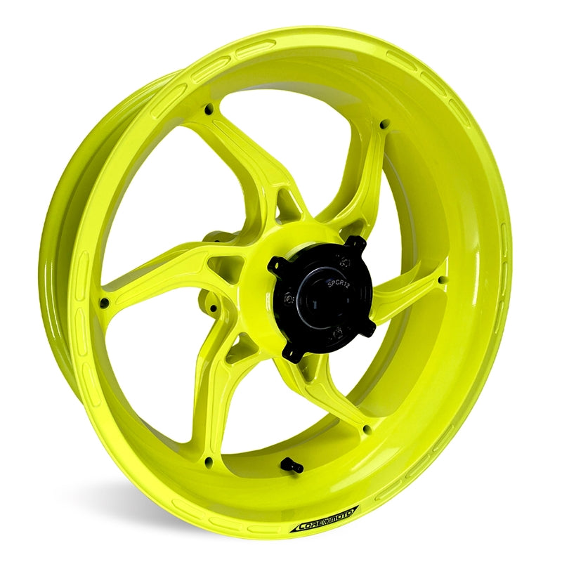 Core Moto Apex-6 Forged Wheel - Gloss Hi-Vis