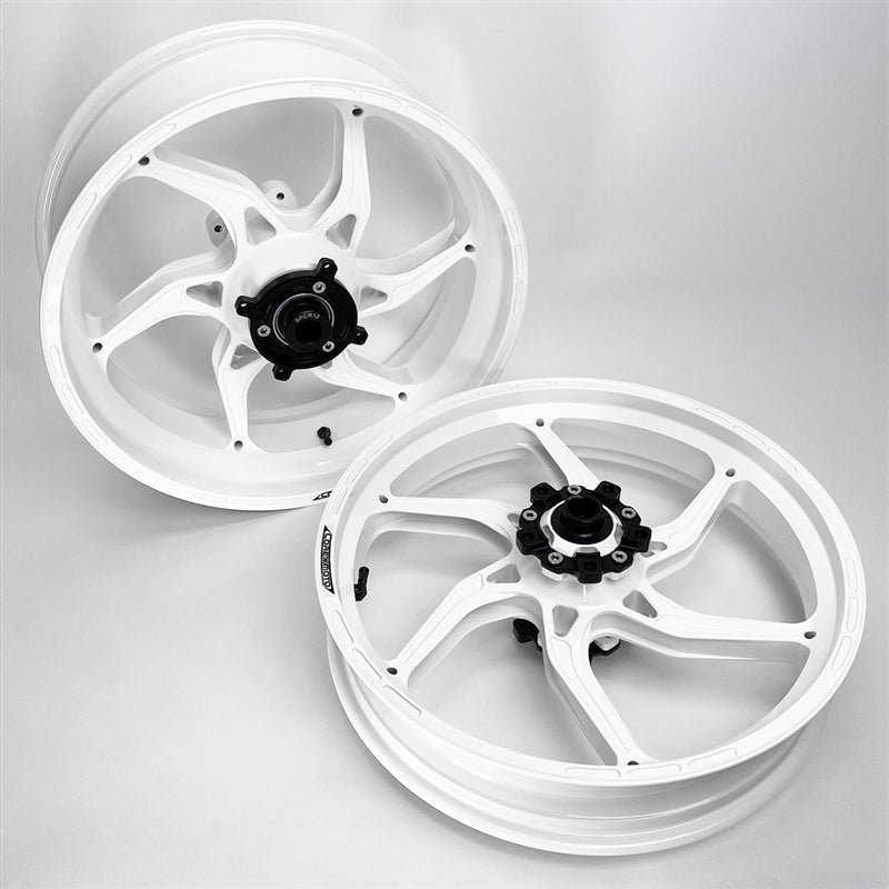 Core Moto Apex-6 Forged Wheel - Gloss White