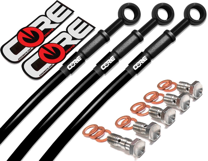 Core Moto Front & Rear Brake Line Kit — Suzuki GSXR1300 HAYABUSA (1999-2007)