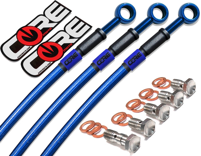 Core Moto Front & Rear Brake Line Kit — Suzuki GSXR1300 HAYABUSA (1999-2007)