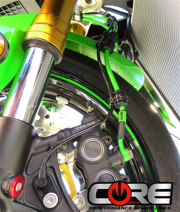 Core Moto Front & Rear Brake Line Kit — Suzuki GSXR1300 HAYABUSA (1999-2007)