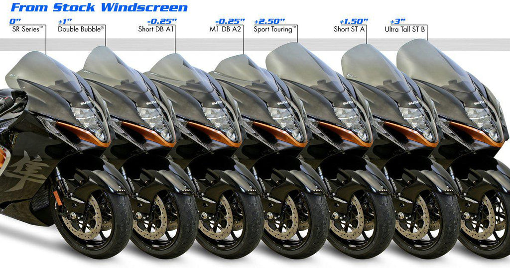 Zero Gravity Windscreen - Suzuki Hayabusa 1300 2022-2025