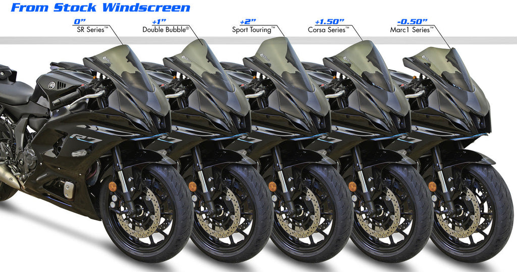 Zero Gravity Windscreen - YAMAHA YZF-R7 2022-2026