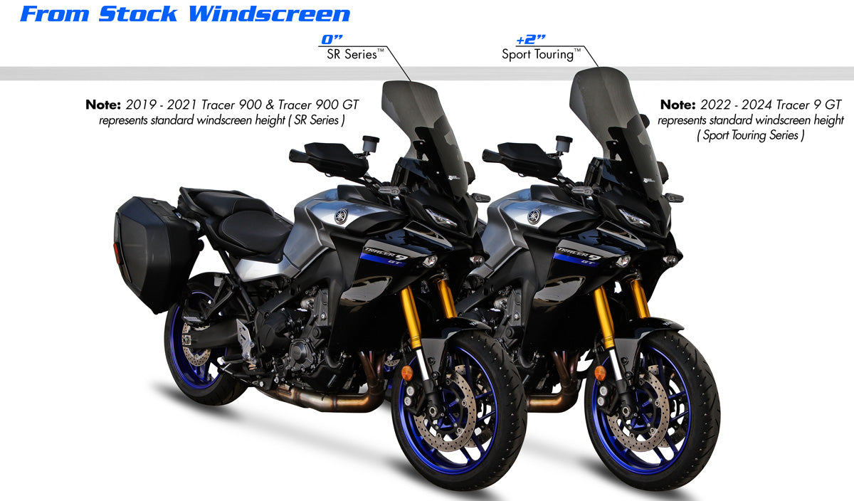 Zero Gravity Windscreen - Yamaha Tracer / 900 / GT / 9 GT 2019-2025
