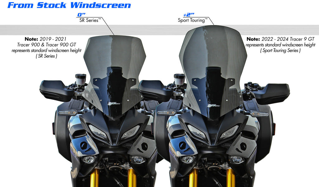 Zero Gravity Windscreen - Yamaha Tracer / 900 / GT / 9 GT 2019-2025