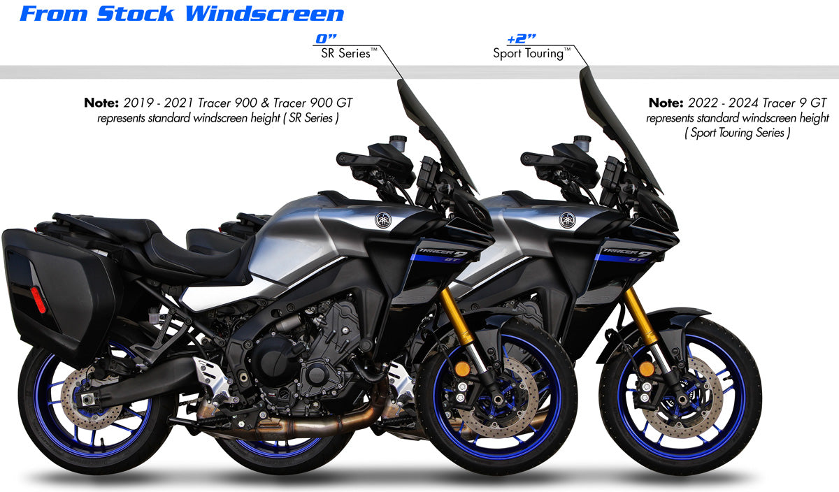 Zero Gravity Windscreen - Yamaha Tracer / 900 / GT / 9 GT 2019-2025