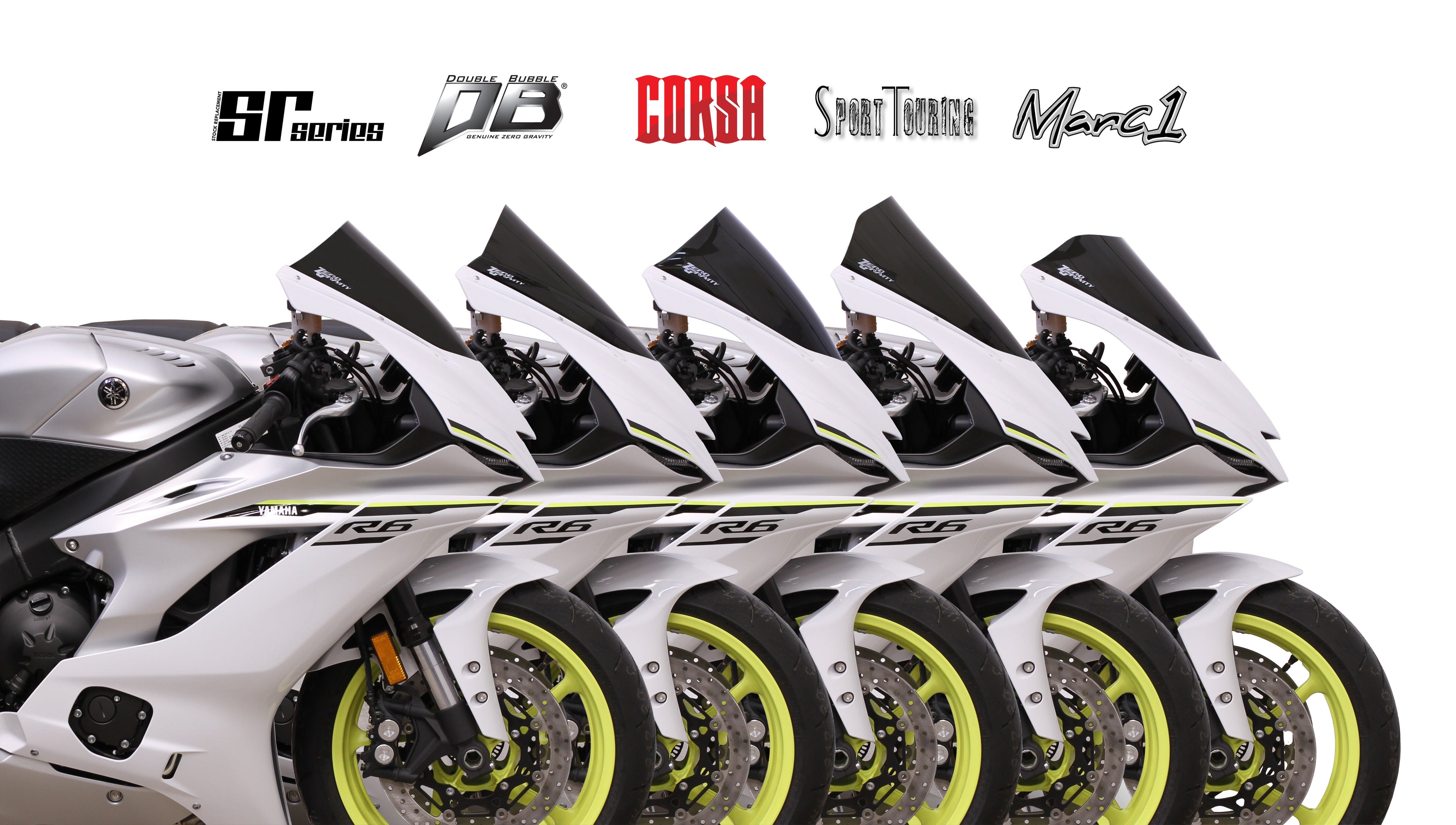 Zero Gravity Windscreen - YAMAHA YZF-R6 2017-20