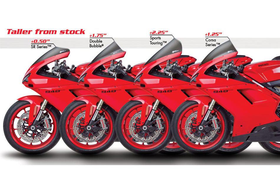 Zero Gravity Windscreen - Ducati 1198 / S / S CORSES / R CORSE  09-11